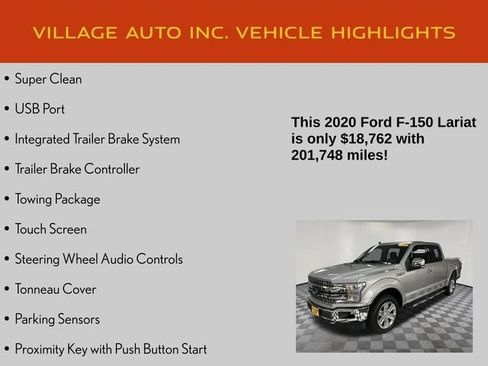 Used 2020 Ford F150 Lariat w/ Equipment Group 502A Luxury AWD/4WD image 7