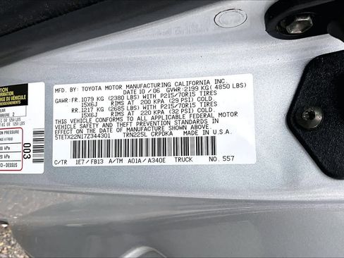 Used 2007 Toyota Tacoma 2WD Access Cab image 36