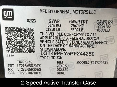 Used 2023 GMC Sierra 2500 AT4 w/ AT4 Preferred Package image 31