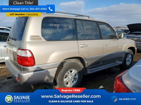 Used 1999 Lexus LX 470 4WD image 4