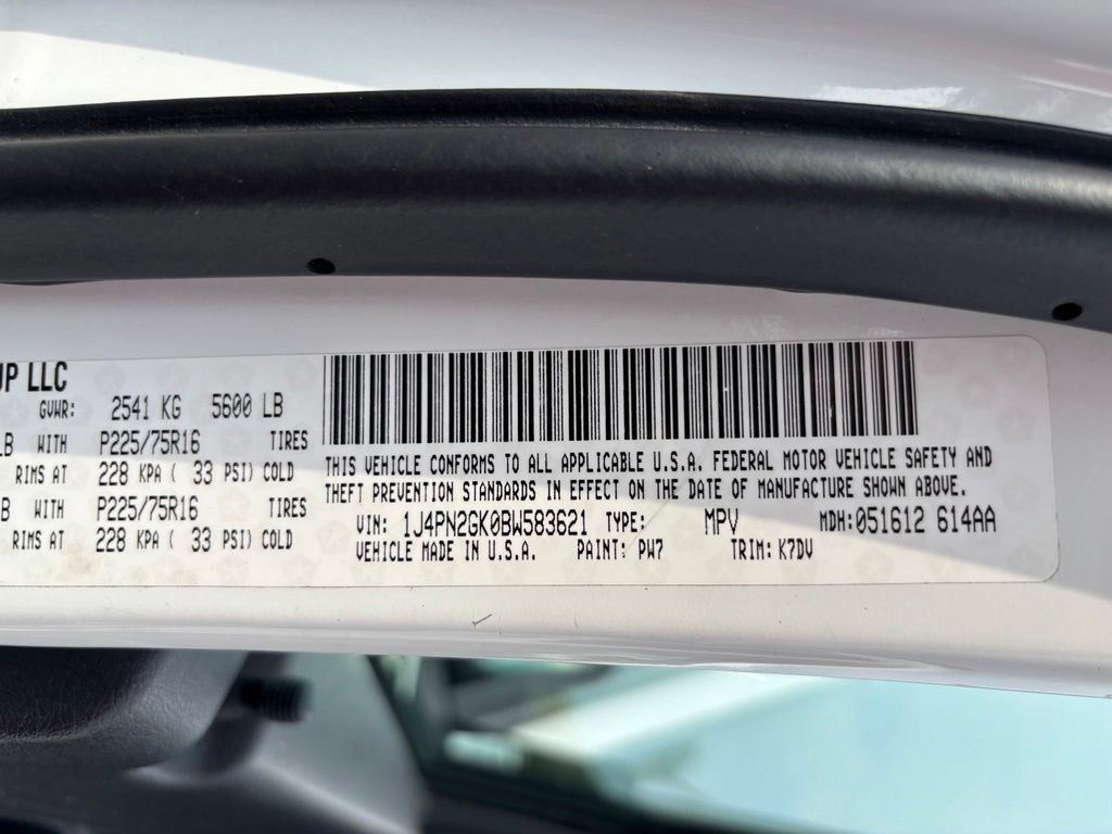 Used 2011 Jeep Liberty Sport w/ Popular Equipment Group AWD/4WD image 14
