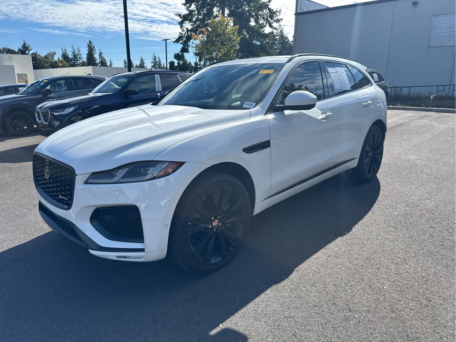 Used 2021 Jaguar F-PACE R-Dynamic S AWD/4WD image 3