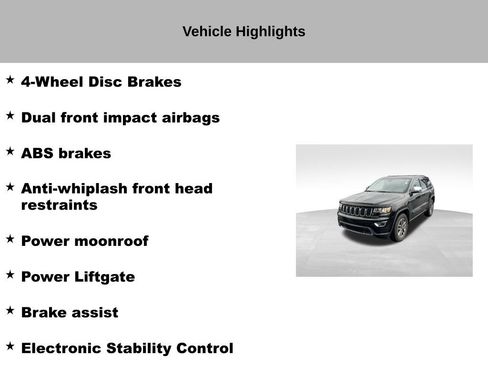 Used 2021 Jeep Grand Cherokee Limited AWD/4WD image 16
