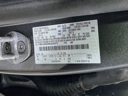 Used 2022 Ford Escape SEL w/ Technology Package FWD image 32