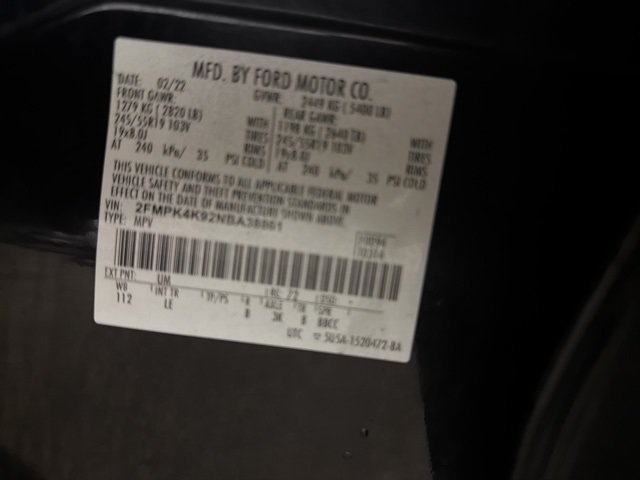 Used 2022 Ford Edge Titanium AWD/4WD image 25
