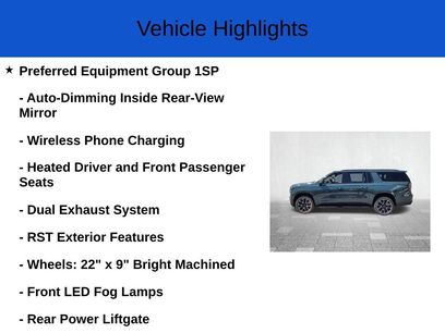 New 2025 Chevrolet Suburban RST
