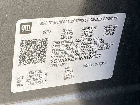 Certified 2022 Chevrolet Equinox LT image 39