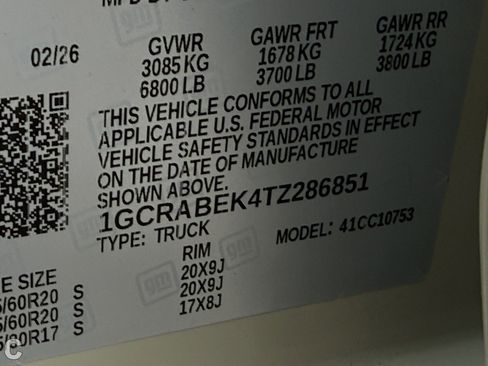 Used 2026 Chevrolet Silverado 1500 Custom image 30