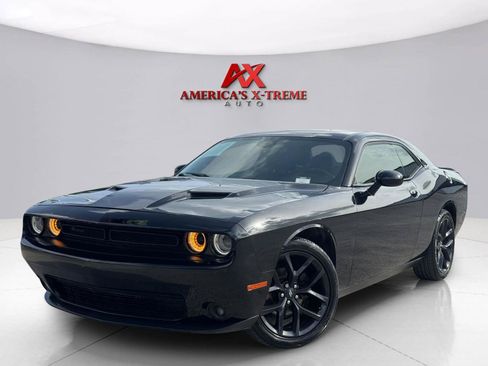 Used 2021 Dodge Challenger SXT w/ Blacktop Package RWD image 1