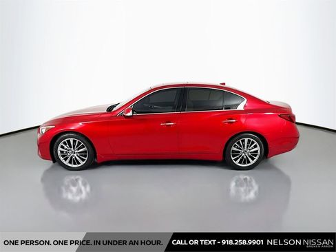 Used 2022 INFINITI Q50 Luxe w/ Cargo Package RWD image 8