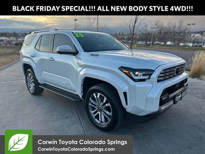 New 2025 Toyota 4Runner Limited