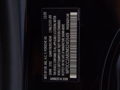Used 2021 Porsche 718 Boxster Spyder RWD image 59