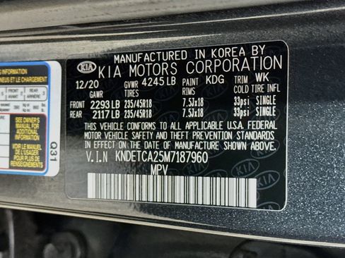Used 2021 Kia Seltos SX w/ SX Sunroof Package AWD/4WD image 29