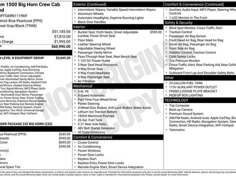 Used 2024 RAM 1500 Big Horn AWD/4WD image 2