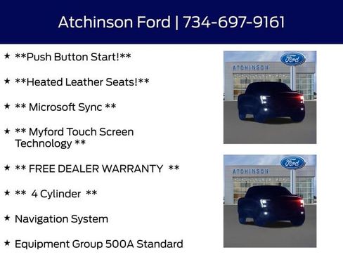 Used 2024 Ford Maverick Lariat w/ 4K Tow Package AWD/4WD image 3