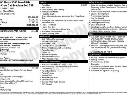 Used 2024 GMC Sierra 3500 Denali Ultimate AWD/4WD image 33