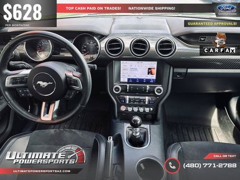 Used 2020 Ford Mustang GT Premium w/ Carbon Sport Interior Package RWD image 46