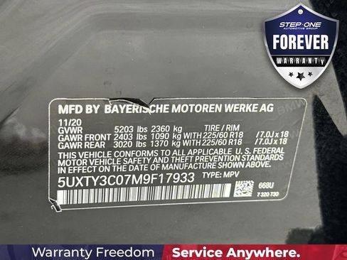 Used 2021 BMW X3 sDrive30i w/ Convenience Package RWD image 42