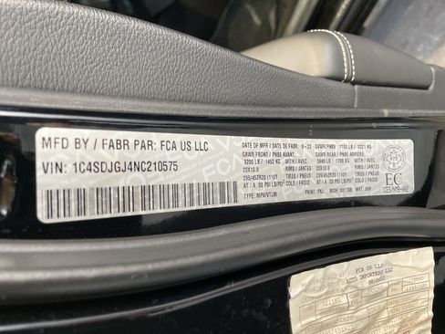 Used 2022 Dodge Durango SRT w/ Black Package image 46