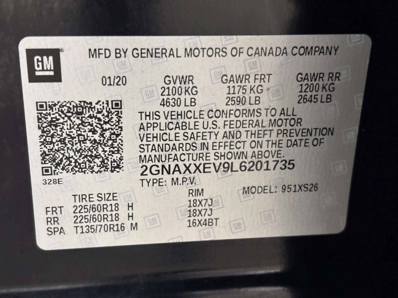 Used 2020 Chevrolet Equinox Premier AWD/4WD image 41