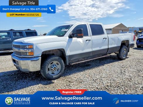 Used 2019 Chevrolet Silverado 2500 W/T w/ WT Convenience Package AWD/4WD image 1