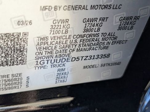 New 2026 GMC Sierra 1500 SLT w/ SLT Premium Package AWD/4WD image 22
