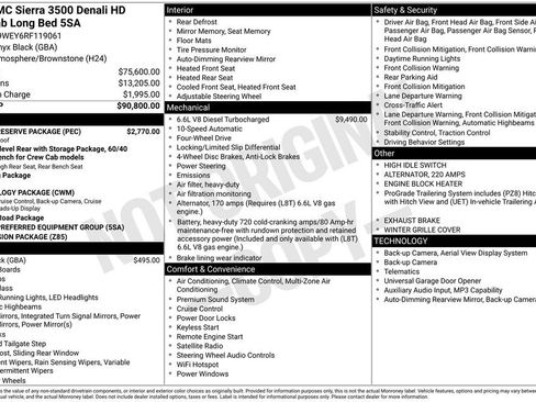 Used 2024 GMC Sierra 3500 Denali w/ Denali Reserve Package image 26