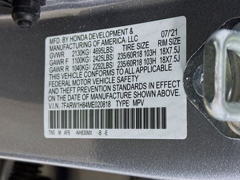 Certified 2021 Honda CR-V EX-L image 38