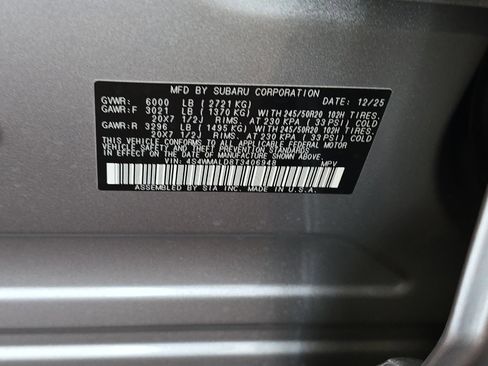 New 2026 Subaru Ascent Bronze Edition image 28