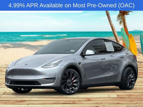 Used 2024 Tesla Model Y Performance AWD/4WD image 1