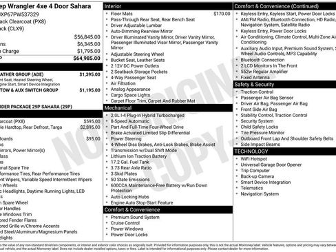 Used 2023 Jeep Wrangler Unlimited Sahara w/ Cold Weather Group image 33