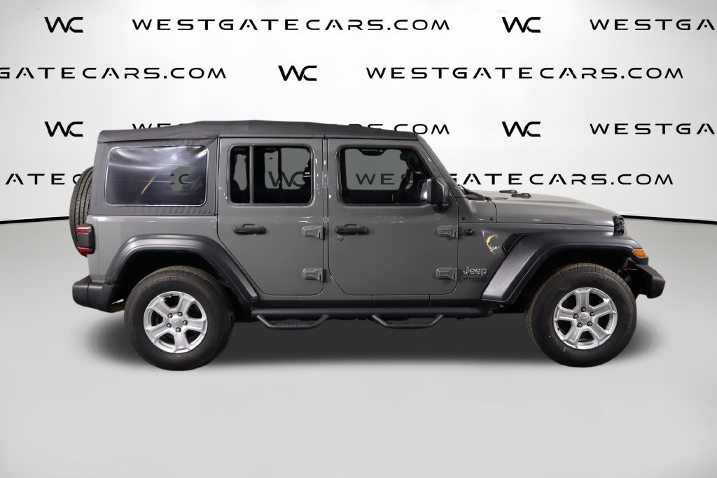 Used 2019 Jeep Wrangler Unlimited Sport w/ Technology Group AWD/4WD image 33