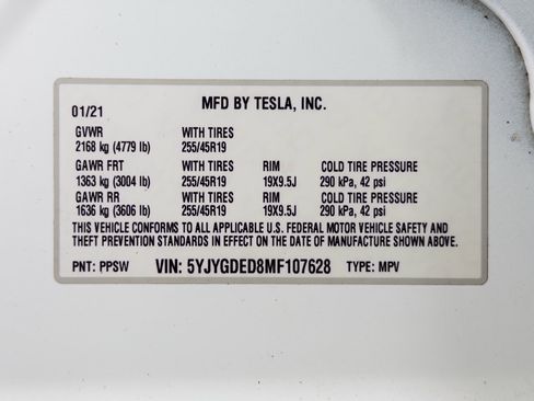 Used 2021 Tesla Model Y 2WD image 27