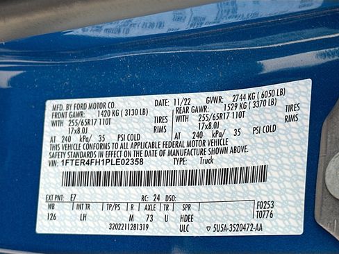 Certified 2023 Ford Ranger XLT w/ Equipment Group 301A Mid image 28