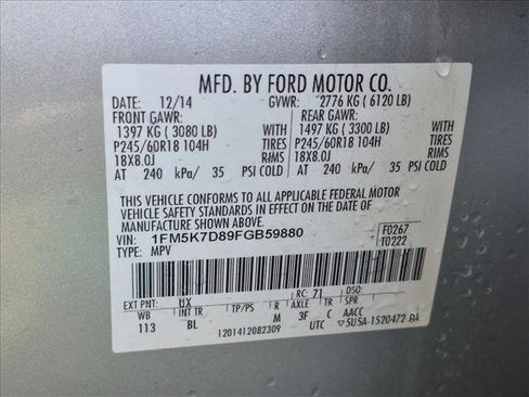 Used 2015 Ford Explorer XLT w/ Equipment Group 202B FWD image 21