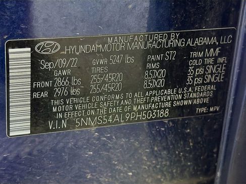 Used 2023 Hyundai Santa Fe Calligraphy image 34