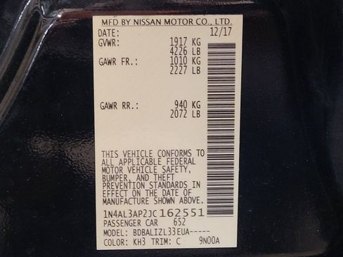 Used 2018 Nissan Altima 2.5 SV FWD image 33