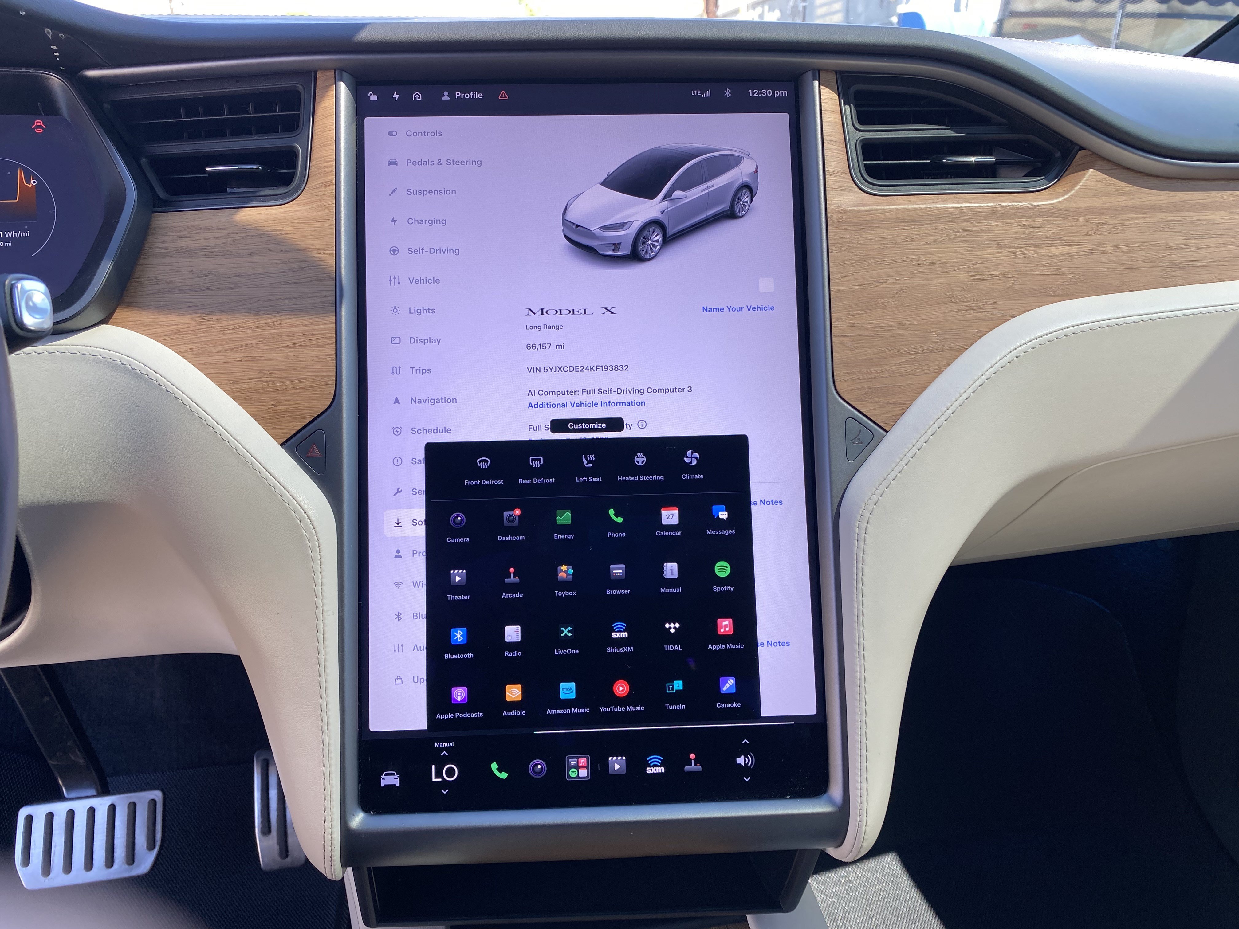 Used 2019 Tesla Model X Long Range AWD/4WD image 14