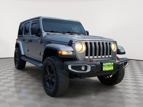 Used 2020 Jeep Wrangler Unlimited Sahara image 1
