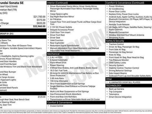 Used 2016 Hyundai Sonata SE image 3
