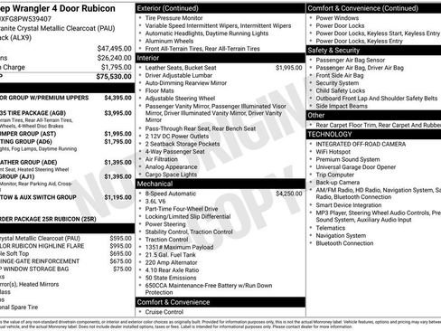 Used 2023 Jeep Wrangler Unlimited Rubicon AWD/4WD image 3