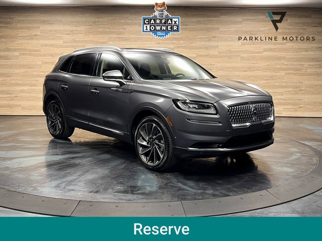 Used 2022 Lincoln Nautilus Reserve w/ Equipment Group 201A AWD/4WD 360° Tour