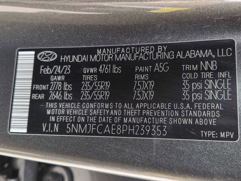 Used 2023 Hyundai Tucson SEL w/ Convenience Package AWD/4WD image 34