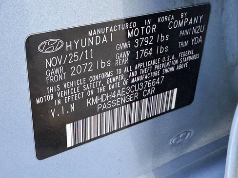 Used 2012 Hyundai Elantra GLS w/ Preferred Pkg 3 image 54