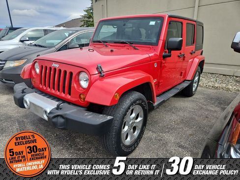 Used 2013 Jeep Wrangler Unlimited Sahara w/ Trailer Tow Group AWD/4WD image 1