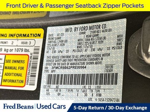 Used 2023 Ford Bronco Sport Big Bend w/ Convenience Package AWD/4WD image 39