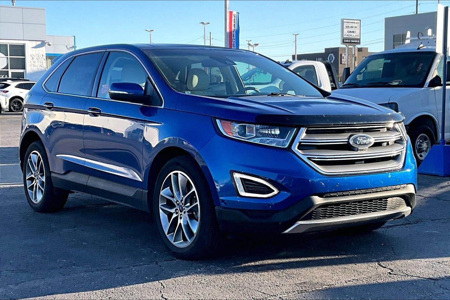 Used 2018 Ford Edge Titanium w/ Equipment Group 302A AWD/4WD image 1