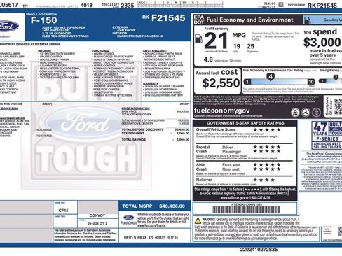 Used 2024 Ford F150 STX image 32