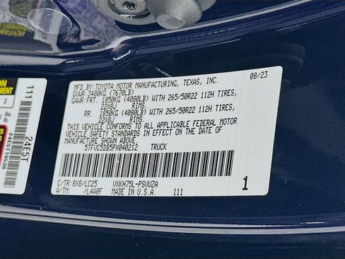 Used 2023 Toyota Tundra Capstone image 33