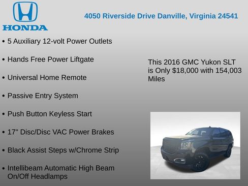 Used 2016 GMC Yukon SLT AWD/4WD image 24